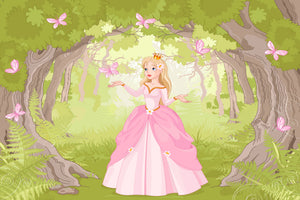 aluminium-print-princess-in-the-wood